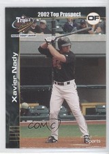 2002 MultiAd Sports Pacific Coast League Top Prospects Xavier Nady #25 0o9