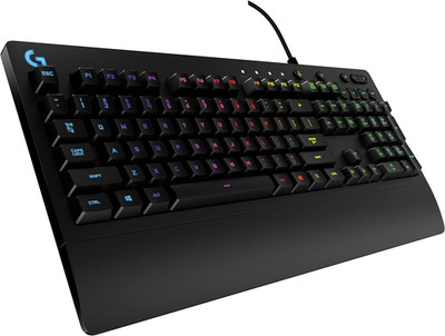 G213 Prodigy Gaming Keyboard - Wired RGB Backlit Keyboard with Mech-Dome Keys, P