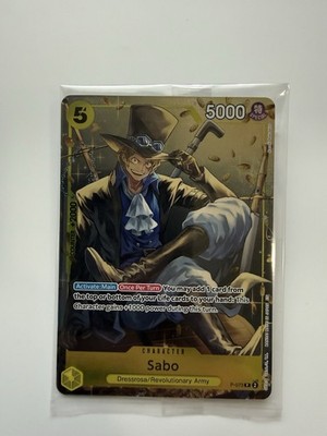 Sabo P-073 One Piece Promotion Cards Foil Sealed Pack Tin Pack Vol.2 English