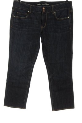 AMERICAN EAGLE OUTFITTERS 7/8 Jeans Damen Jeans Gr. DE 40 blau Casual-Look