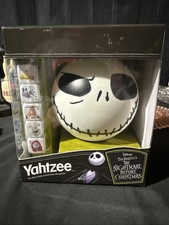 NEW Tim Burton's The Nightmare Before Christmas Yahtzee Game Jack Skellington