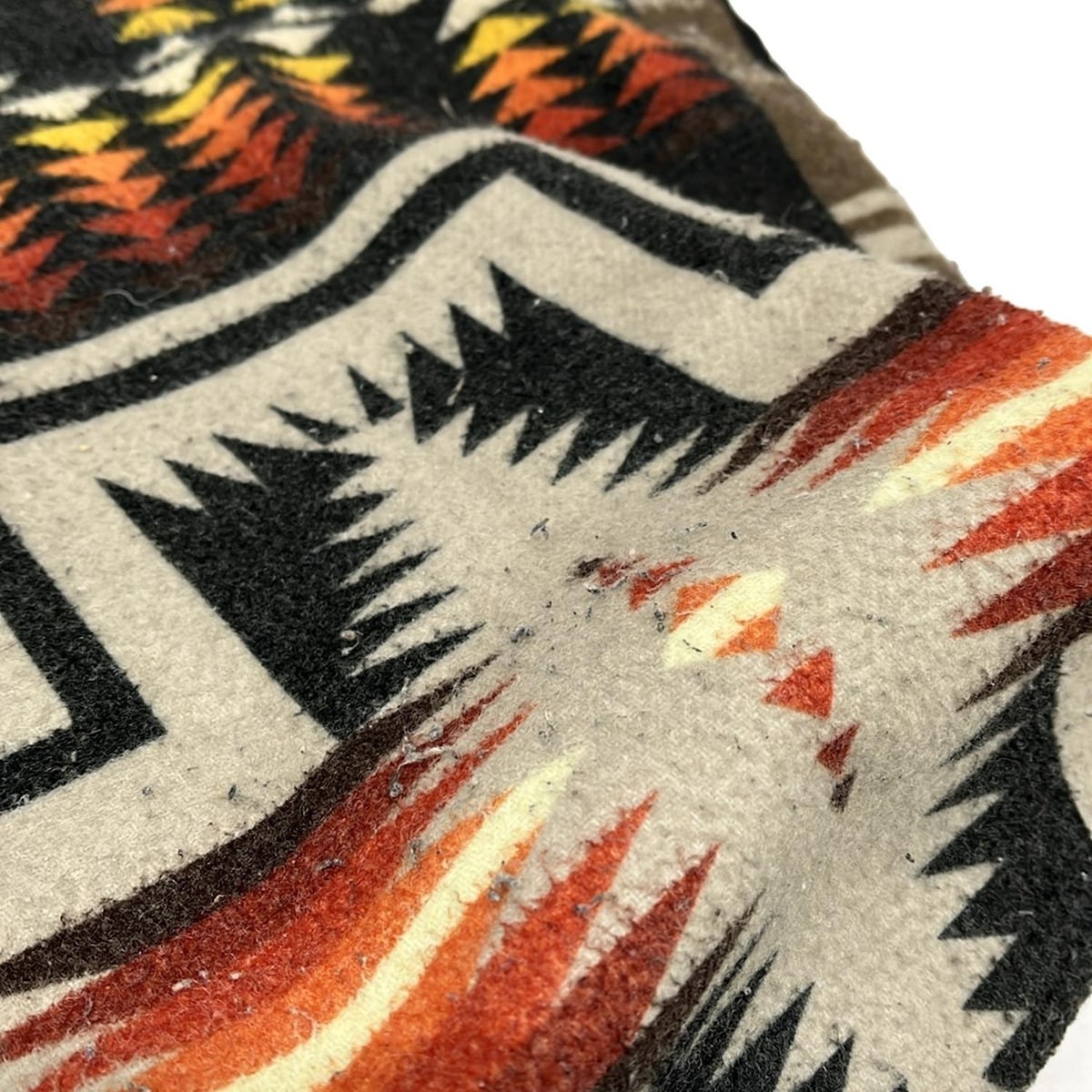 PENDLETON - Black Beige Multi Nylon Polyester Woo… - image 8