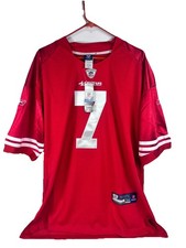 Authentic Reebok NFL Jersey On Field San Francisco 49ers Colin Kaepernick New