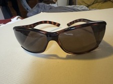 Vintage DKNY Tortoise Wrap Around Sunglasses