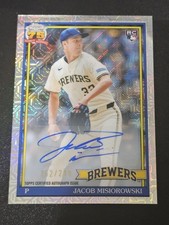 2026 Topps Series 1 Jacob Misiorowski (RC) Silver Pack MOJO AUTO /299 #91C-54