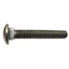 Carriage Bolt, Square Neck, 5/8"-11, 5 In L, Steel, Grade 8, Plain, 5 Pk,