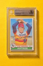 1979 TOPPS JOE NIEKRO DP #68 SIGNED AUTO CARD BECKETT AUTHENTIC ASTROS