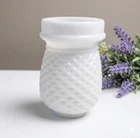Antique 19th C. Victorian Milk White Glass Christmas Fairy Illumination Light