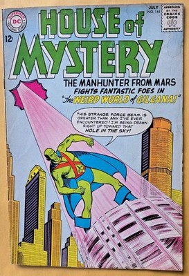 House of Mystery #144 VG+ (4.5) DC Comics 7/64