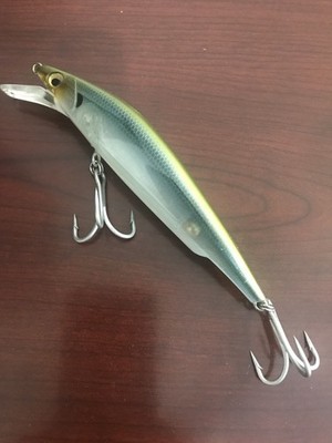 SUPER STRONG CASTING TROLLING FISHING LURE 6.1/4 IN 3 OZ ROCKETT 3-6 FT GREEN