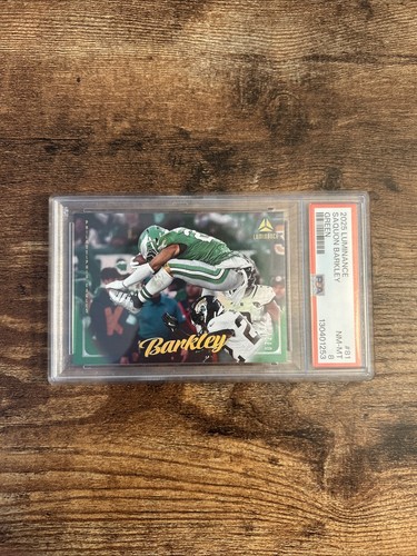 Saquon Barkley [Green] #81 2025 Panini Luminance card