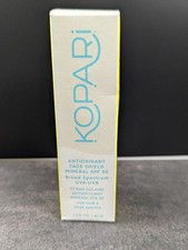 NIB-Kopari Antioxidant Face Shield Mineral Broad Spectrum UVA/UVB SPF30 - 1.5oz