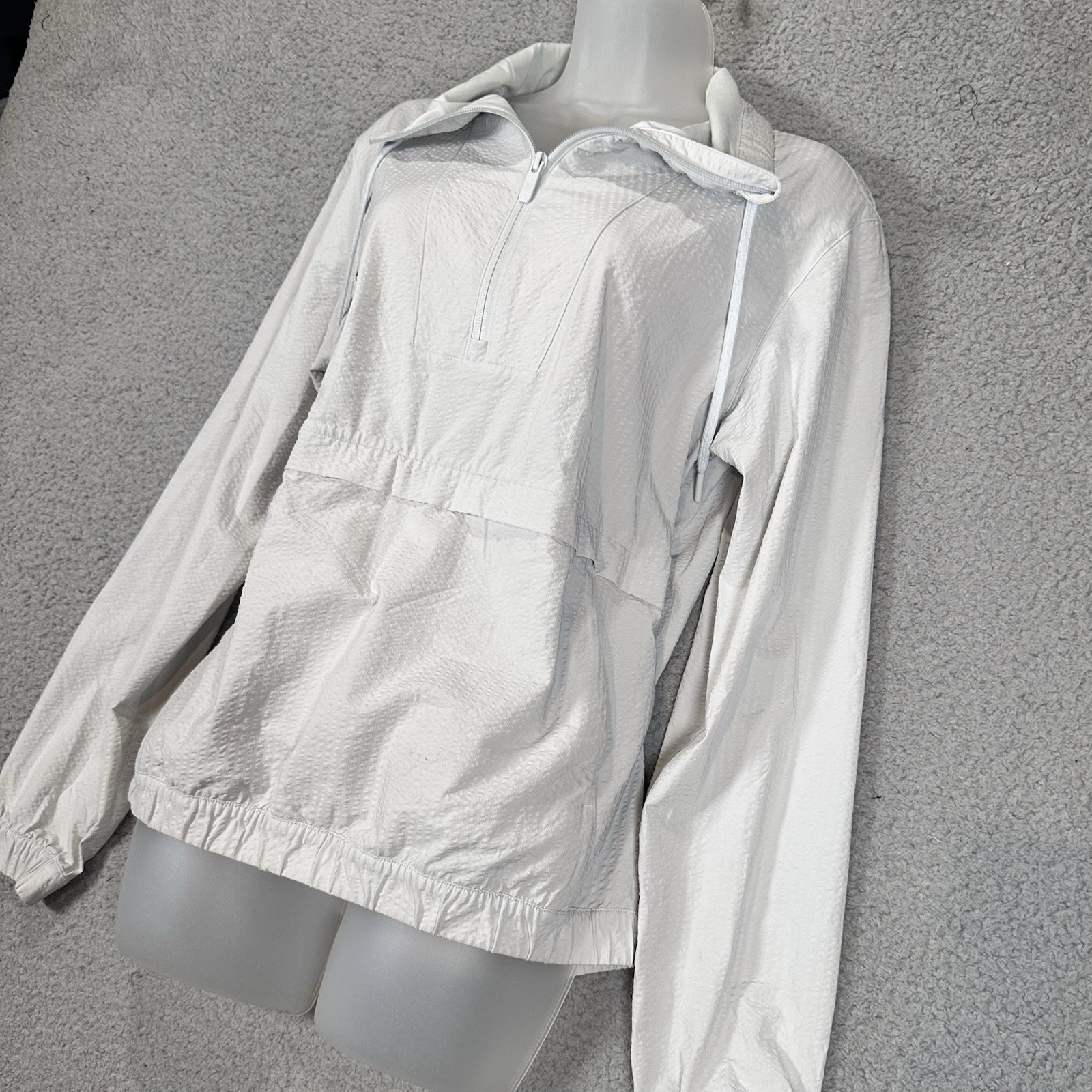 Lululemon Pack Light Pullover Jacket Ocean Air Bl… - image 13