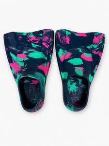 Speedo Kids Biofuse Training Swim Fins Size S 5-6 Neon Pink Teal New