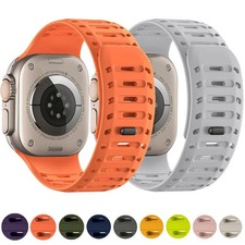 Silicone Watch Band 38mm 40mm 41mm 42mm 44mm 45mm 46mm 49mm Sport Strap