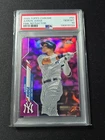 2020 Topps Chrome #50 Pink Refractor AARON JUDGE New York Yankees PSA 10