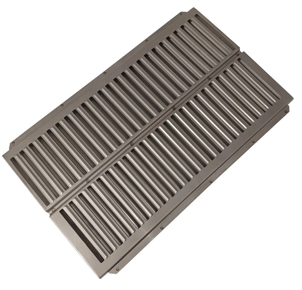 Placa de briqueta de parrilla de gas de acero inoxidable para Ducane, 15-3/8" x 24-3/8", 99831 Foto 2 de 2