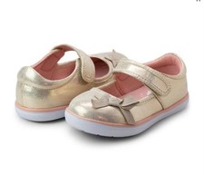 Livie Luca River Champagne Toddler Shoes NIB