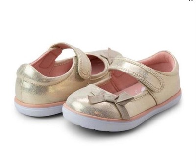 Livie & Luca River Champagne Toddler Shoes NIB