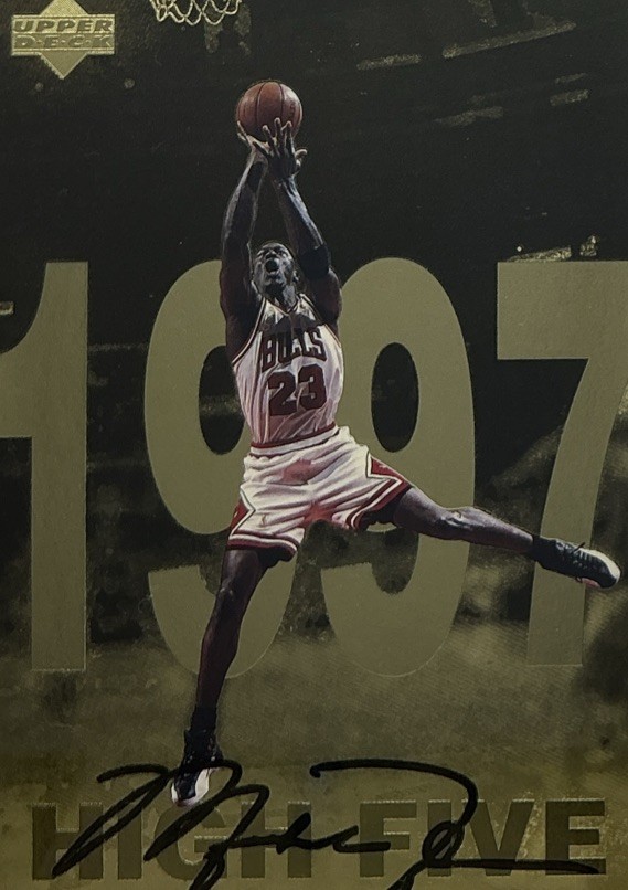ジョーダン　レアカード　s1~s4セット Michael Jordan PSA 6 - 1998 Upper Deck Gatorade Gold #12