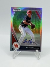 2021 Panini Prizm Draft Picks Robert Gasser #PDP71 Silver Prizm Auto