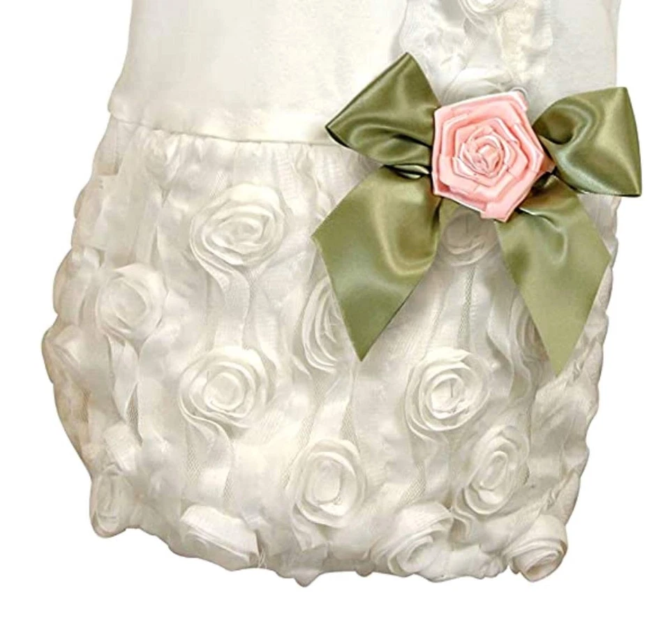 Night Out Gown & Cap Set | White 0-6 Months | Cotton - Image 3 of 4