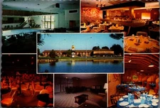 Vintage Red Fox Inn Postcard