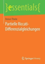 Partielle Riccati-Differenzialgleichungen by Reiner Thiele (German) Paperback Bo