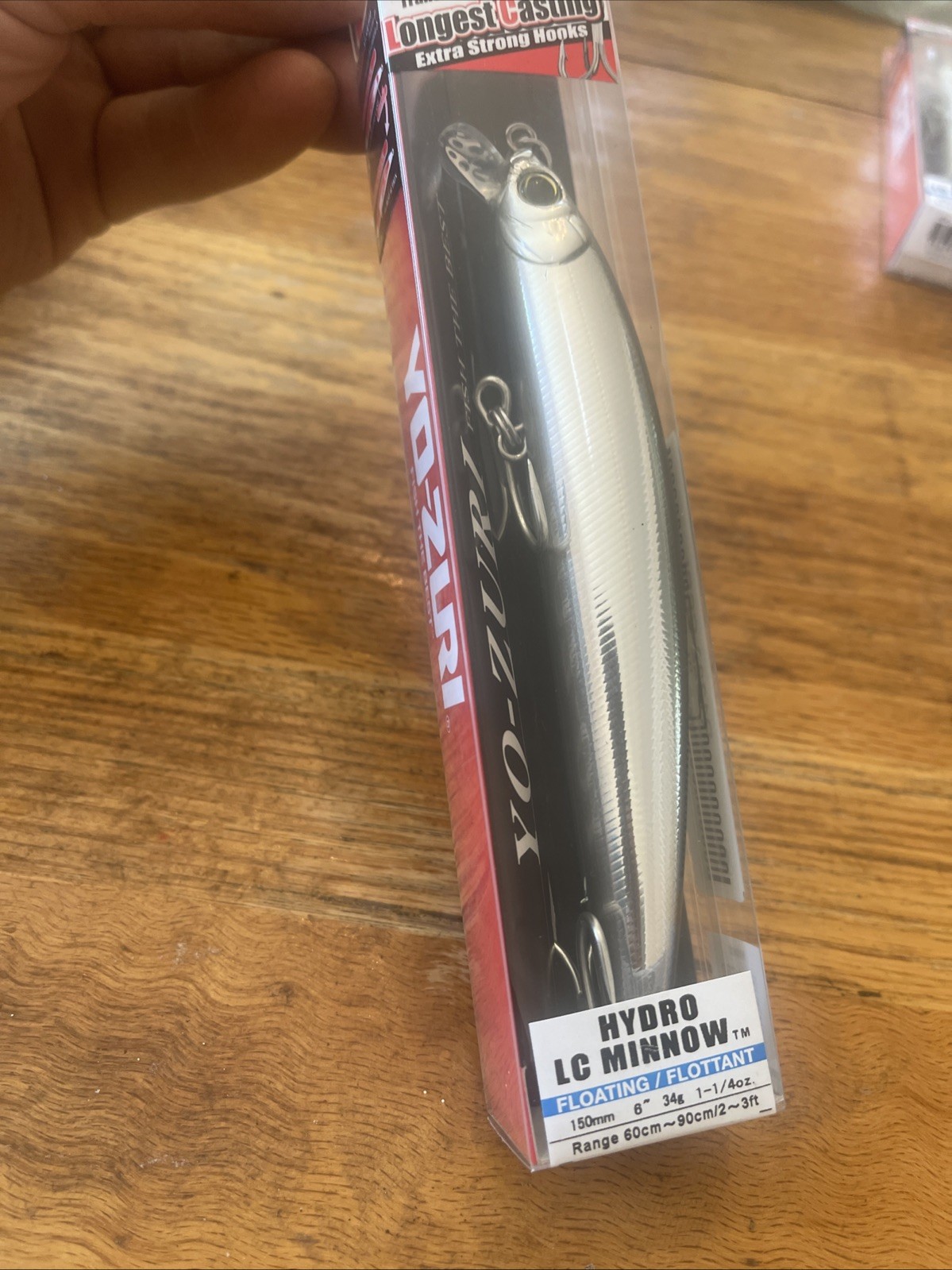 Yo-Zuri Hydro Minnow Long Cast Floating Saltwater Plugs, 6"  1.25 Oz  CSBL NOS - Image 3