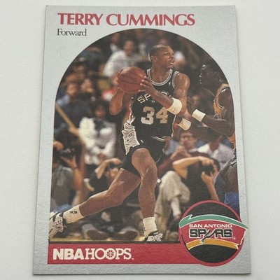 1990-91 NBA Hoops - Terry Cummings #266   San Antonio Spurs