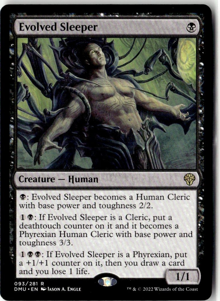 Evolved Sleeper NM Dominaria United Magic the Gathering 93