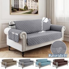 Wasserdicht Sofabezug Sofaüberwurf Antirutsch Sofahusse Schutz Haustier Hunde DE