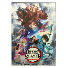 Demon Slayer Kimetsu No Yaiba Season 3 DVD English Dub Region Free Anime