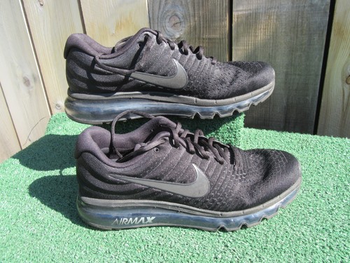 Nike Air Max 2017 Triple Schwarz Herren Sneaker Schuhe Größe 10 849559-004 - Bild 4 von 8