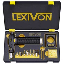 Lexivon Butane Torch Multi-Function Kit, Power Soldering Set, 125W LX-771