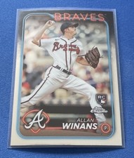 2024 Topps Chrome #249 Allan Winans RC Atlanta Braves
