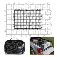 7ft x 5ft Bungee Cargo Net Heavy Duty Stretch 14x10 Truck Bed Cover