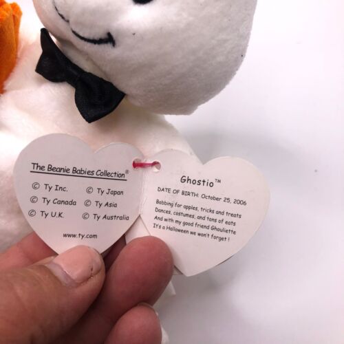 TY Beanie Babies Ghost Halloween Ghostio October 25 2006 - Picture 8 of 9