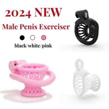 Negative Chastity Cage Men Lightweight Sissy Lock Peni Rings Chastity Device