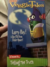 VeggieTales - Larryboy the Fib from Outer Space VHS Sealed