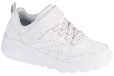 Sneaker für Mädchen, Skechers Uno Lite - Echo Surge, Weiß