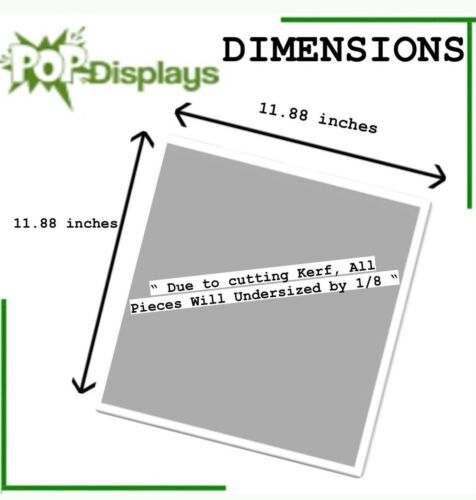 "Foglio di plastica Lexan policarbonato trasparente 1/2"" x 24"" x 12" - Foto 3 di 6