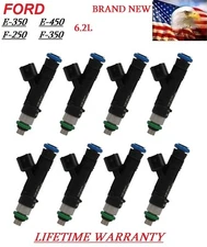 ✅OEM Set Of 8 BOSCH BRAND NEW Fuel Injectors For 2015-2019 FORD F-350 6.2L