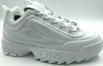 fila disruptor 2 triple white