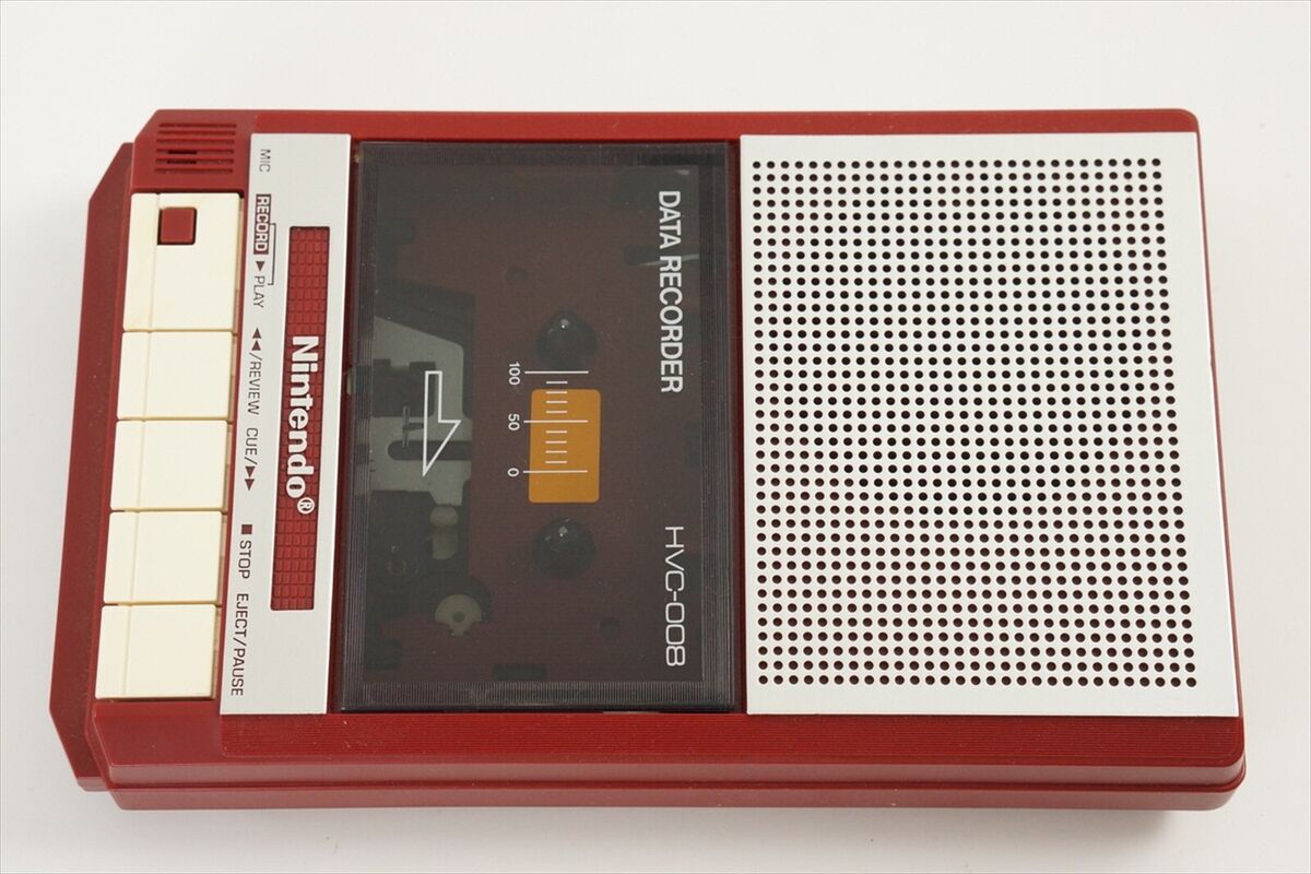 Nintendo Cassette Data Recorder HVC-008 For Family Basic Nintendo Cassette Data Recorder HVC-008 For Family Basic