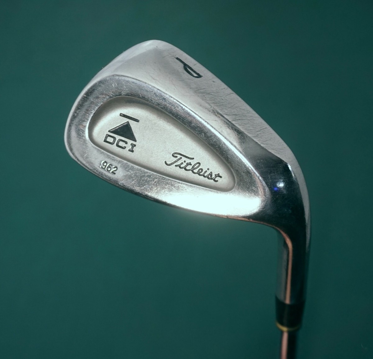 Titleist DCI 962 Pitching Wedge Stiff Steel Shaft Golf Pride Grip Titleist DCI 962 Pitching Wedge Stiff Steel Shaft Golf Pride Grip