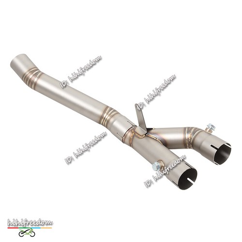 For Yamaha MT-10 FZ10 2022 2023 Motorcycle Exhaust System Connect Pipe Stainless - Picture 6 of 8