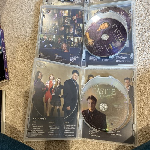 Castle (2009) Complete Seasons 1-4, DVD Box Sets, Abc Studios 1,2,3,4 - Picture 5 of 6