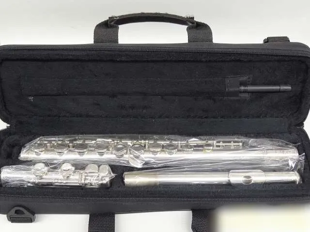 MARCATO SOPHIA SERIES Flute Silver plating with Hard Case Brass