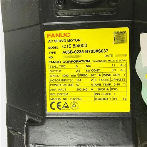 1PCS NEW FANUC SERVO MOTOR A06B-0235-B200 - Picture 1 of 1